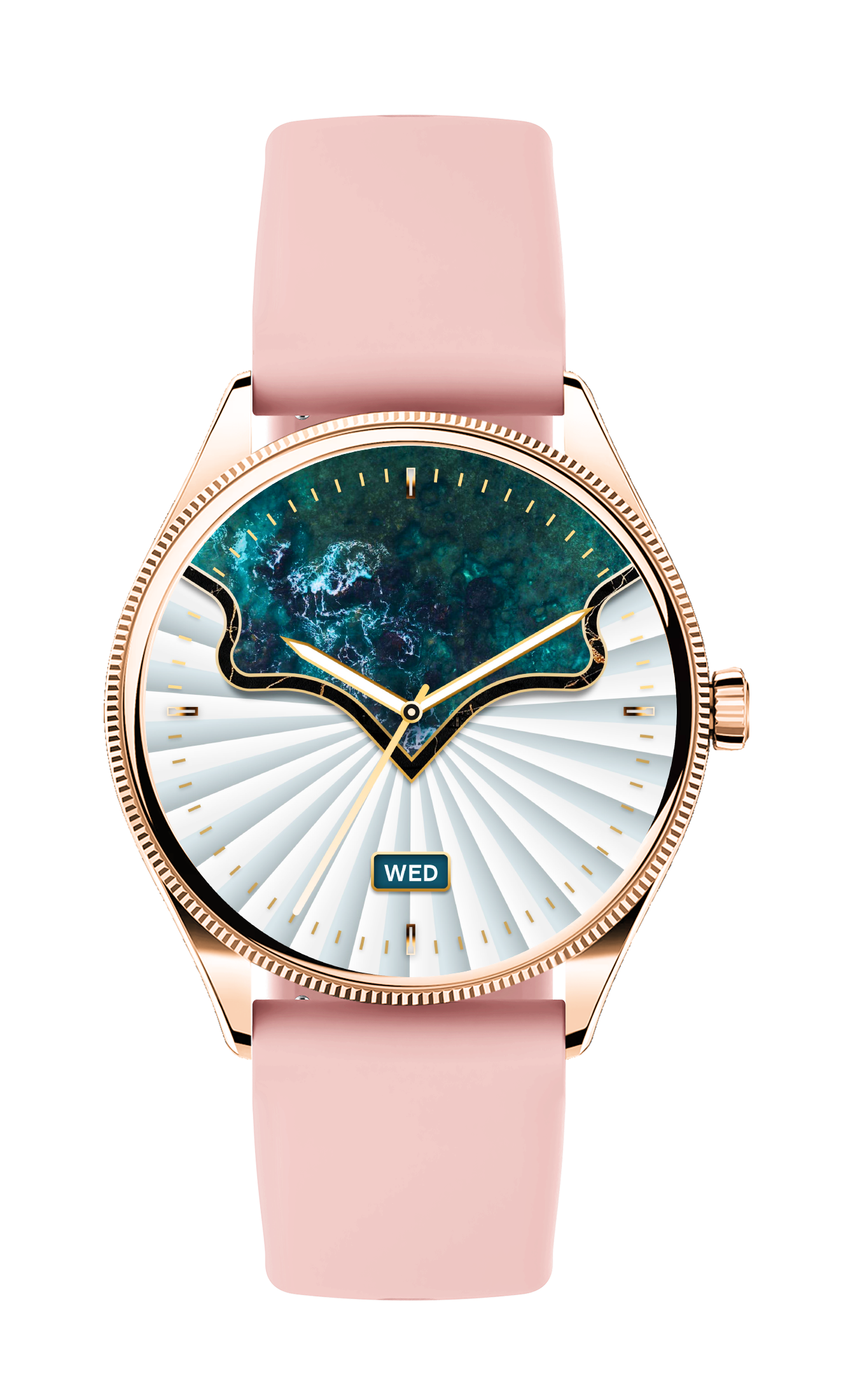 VALDUS VL60 PRO Smartwatch für Damen, ultradünner AMOLED-Bildschirm, Bluetooth-Anrufe, Fitness- und Herzfrequenz-Tracking, wasserdicht
