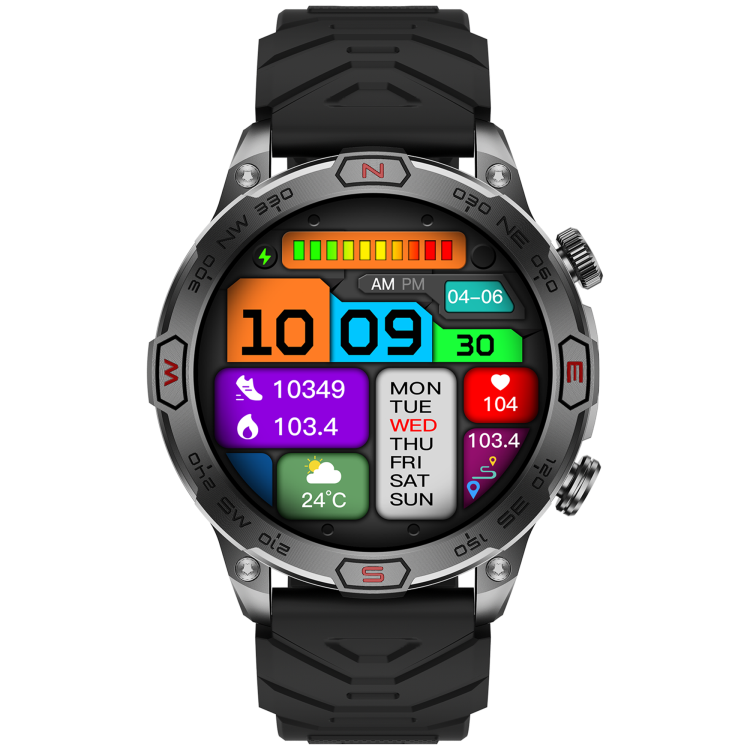 VD36 PRO Rugged Smart Watch Mens Outdoor Recreation