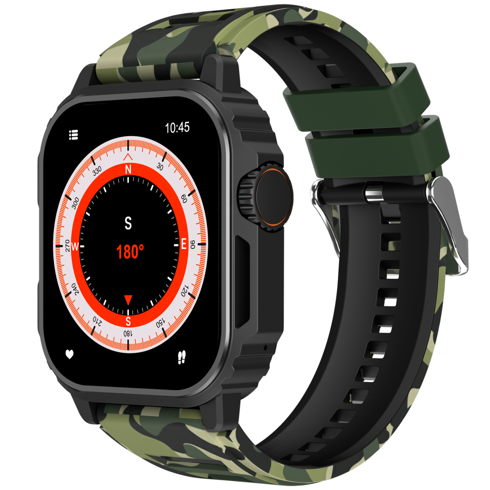 VL20 Rugged Smart Watch Mens Outdoor Recreation