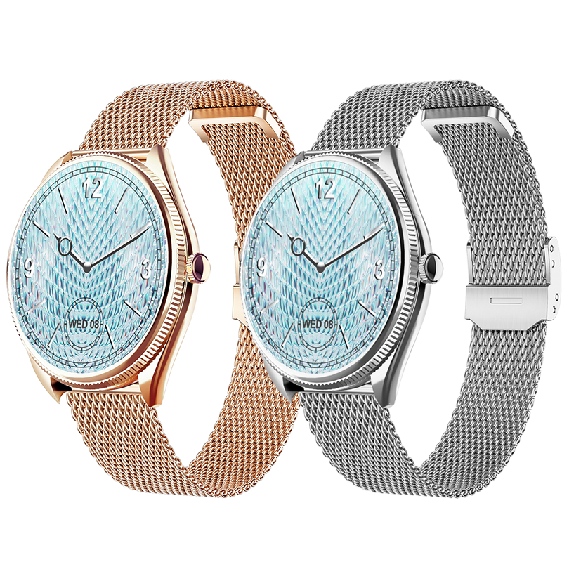 VALDUS VL60 PRO Smartwatch für Damen, ultradünner AMOLED-Bildschirm, Bluetooth-Anrufe, Fitness- und Herzfrequenz-Tracking, wasserdicht