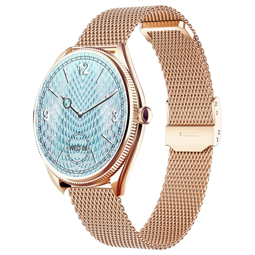 VALDUS VL60 PRO Smartwatch für Damen, ultradünner AMOLED-Bildschirm, Bluetooth-Anrufe, Fitness- und Herzfrequenz-Tracking, wasserdicht