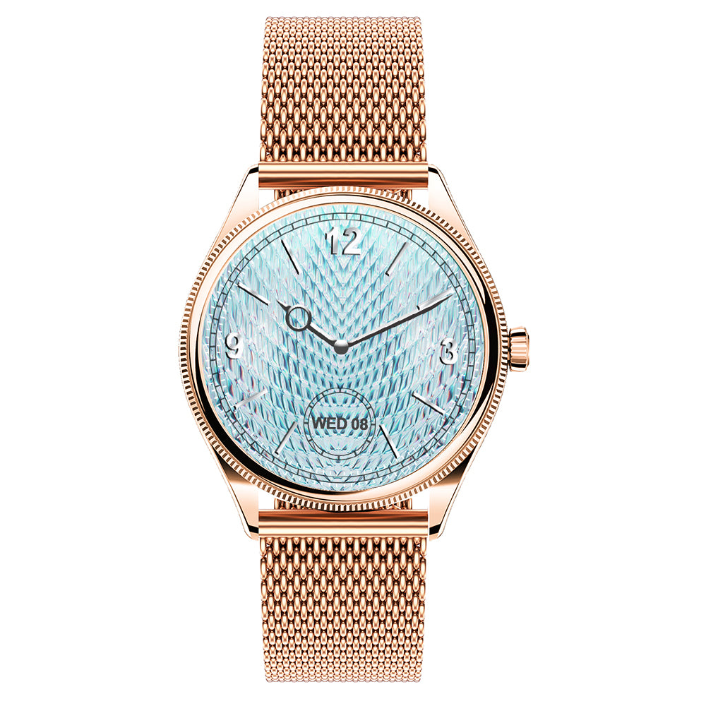 VALDUS VL60 PRO Smartwatch für Damen, ultradünner AMOLED-Bildschirm, Bluetooth-Anrufe, Fitness- und Herzfrequenz-Tracking, wasserdicht
