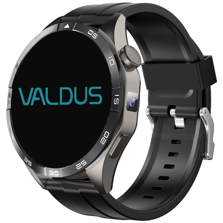 VALDUS VG52 PRO 4G Android Telefon Smartwatch LTE SIM Karte Mobile GPS WIFI Videokamera Herrenmode Smart Watch