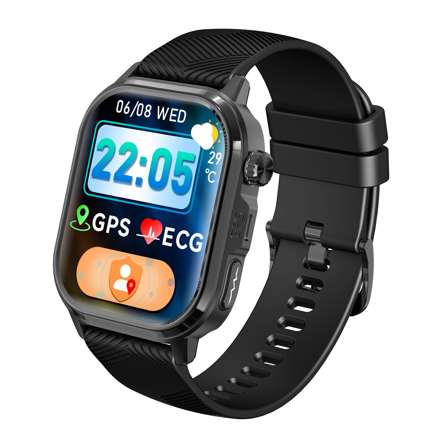 CARDIGO ECG GPS Heart Rate Monitoring Smart Watch