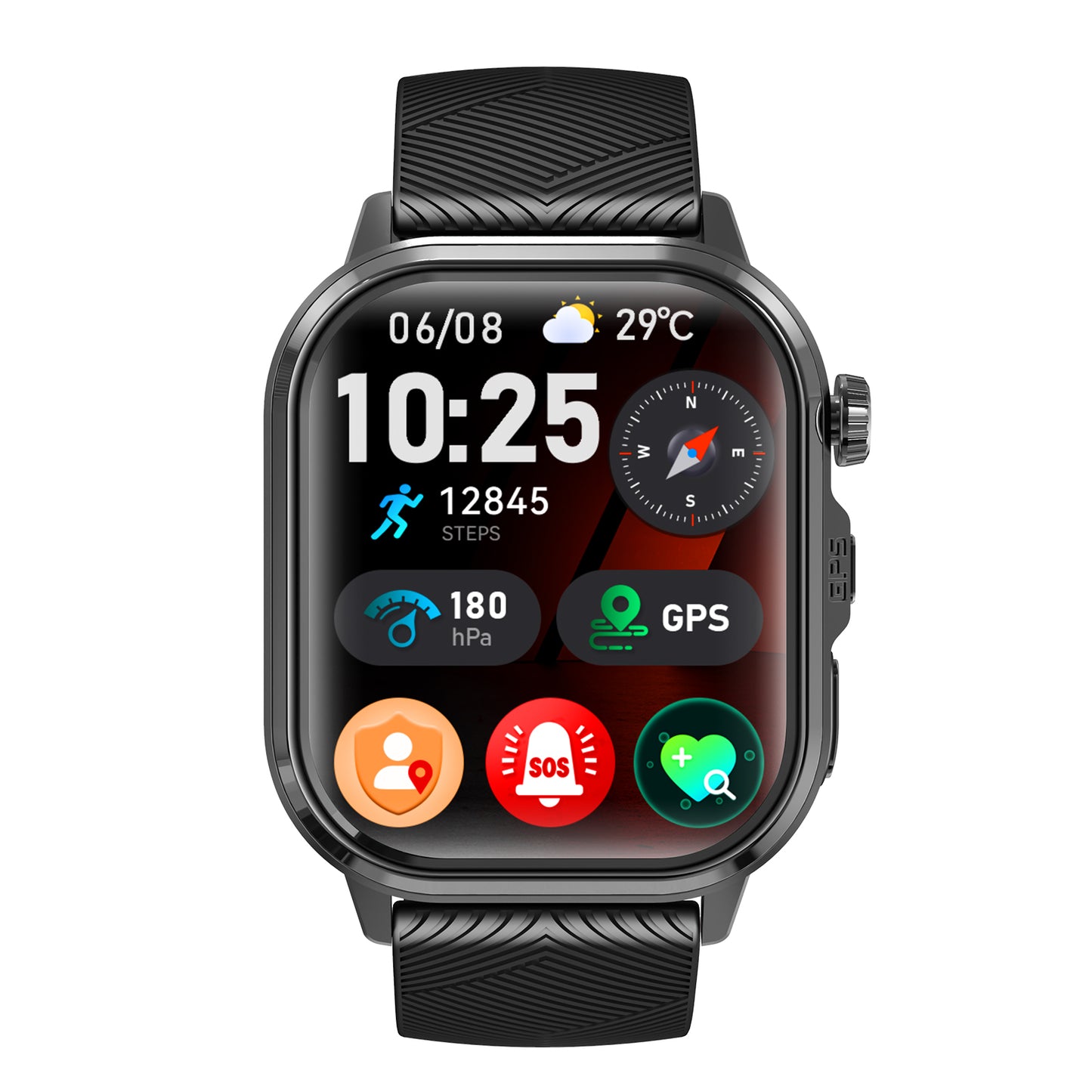CARDIGO ECG GPS Heart Rate Monitoring Smart Watch